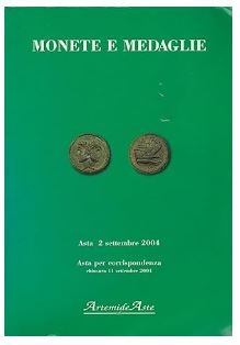 Catalogo Artemide Aste settembre 2004 monete antiche monete medaglie italiane …