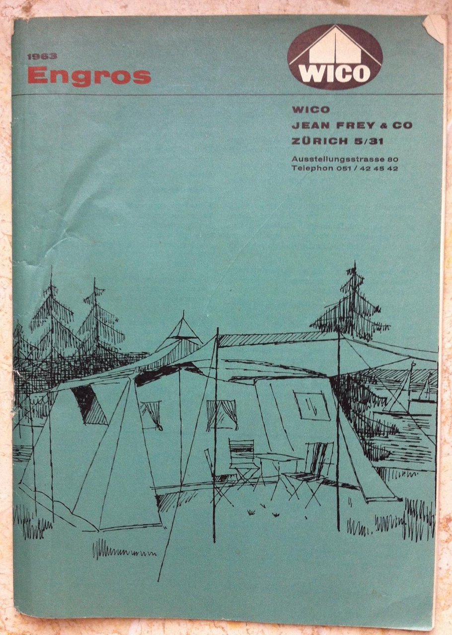CATALOGO CAMPEGGIO- WICO JEAN FREY & C. 1963-L2783