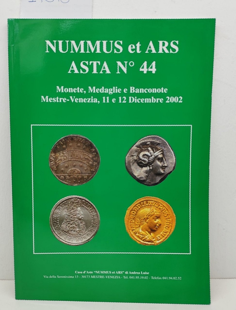 Catalogo Nummus ed Ars asta n 44 monete medaglie banconote …