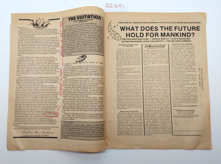 Catalogo UFO Esoterismo 1981 Global Communications Timothy G. Beckley | Immagine Gallery 3