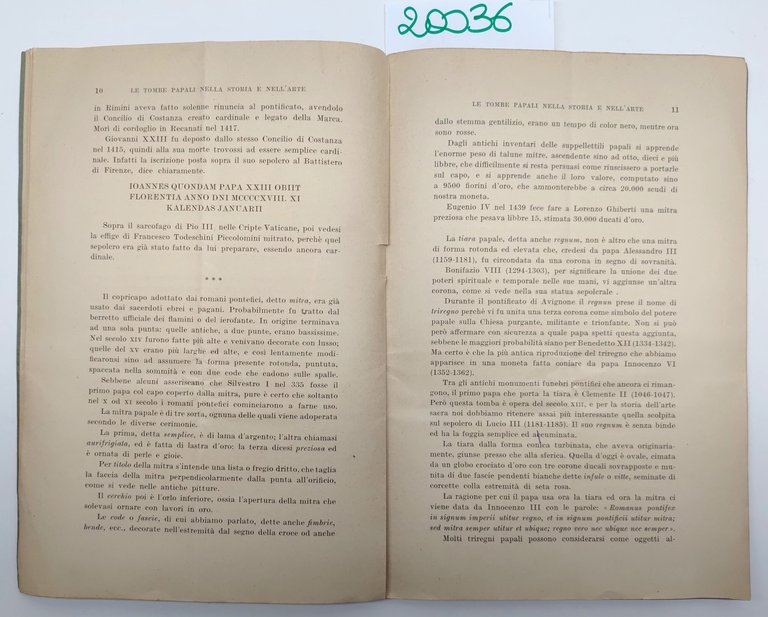 Cecchetelli Ippoliti Estratto Le tombe papali nella storia e nell'arte …