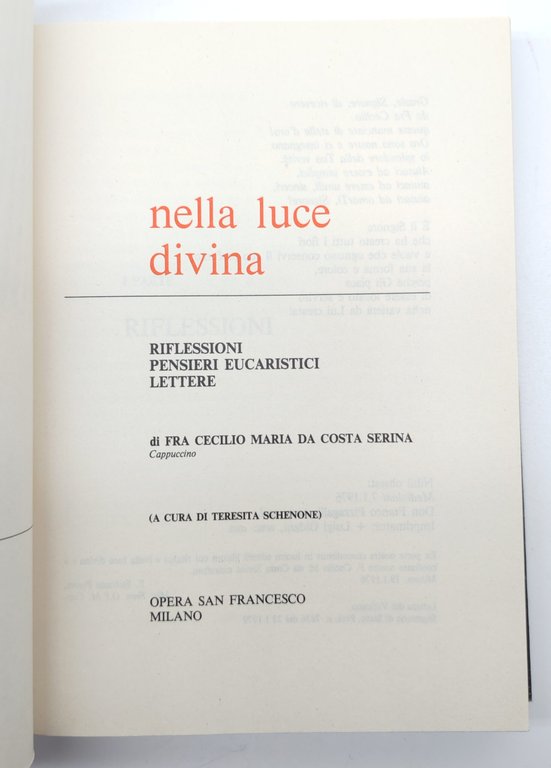 Cecilio Maria Nella luce divina Opera San Francesco 1976 | Immagine Gallery 3