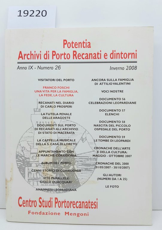 Centro Studi Portorecanatesi Potentia archivi di Porto Recanati e dintorni … | Immagine Gallery 1