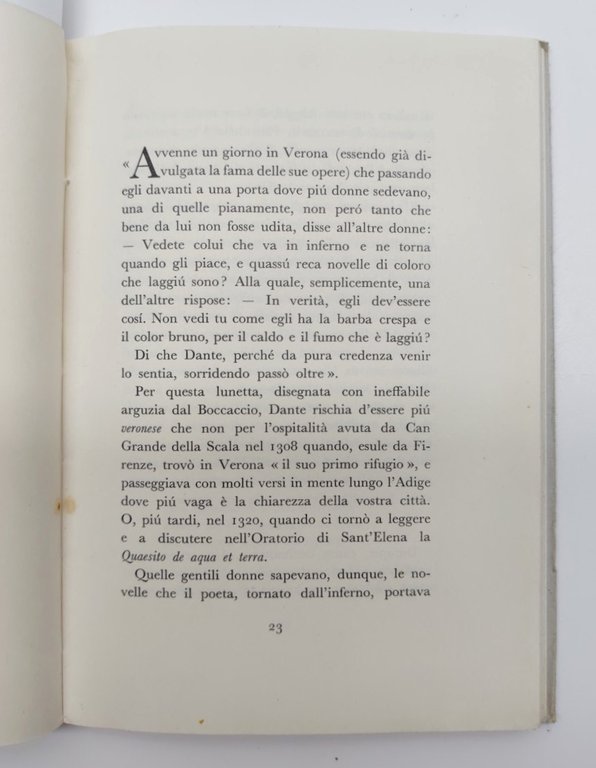 Cesare Angelini Il commento dell'esule (notarelle dantesche) Scheiwiller All'insegna del …