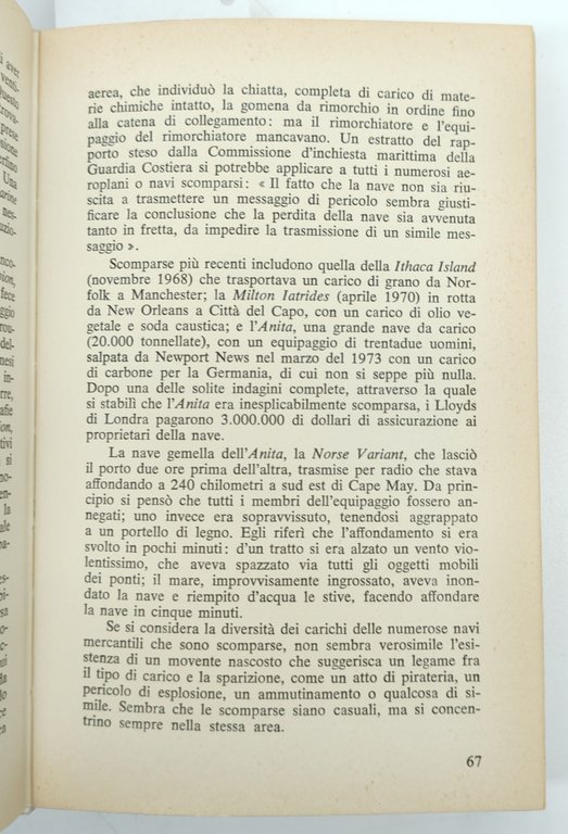 Charles Berlitz Bermuda: Il triangolo maledetto Sperling e Kupfer 8° … | Immagine Gallery 3