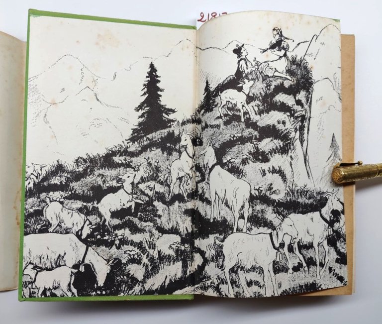 Charles Tritten Heidi grows up illustrated Pelagie Doane Collins 1971