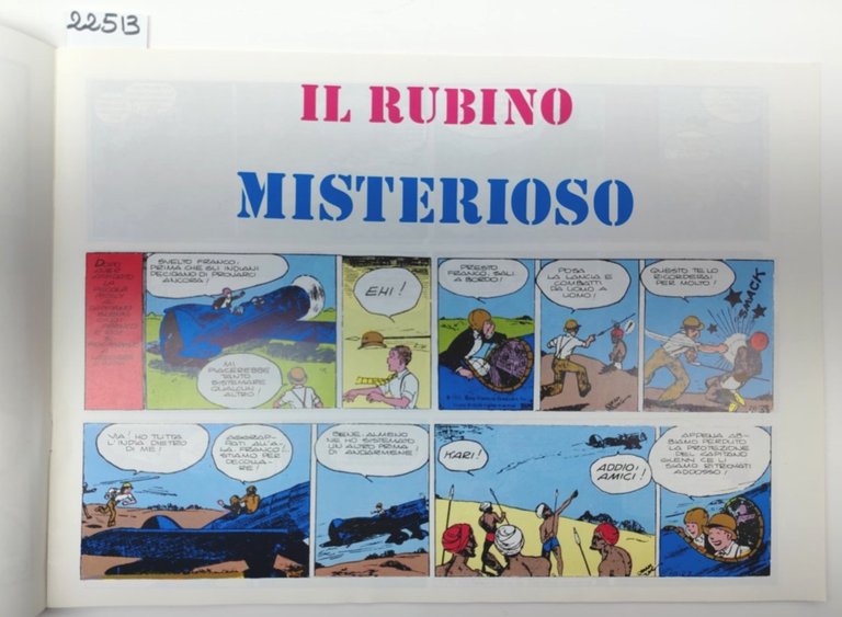 Cino e Franco Il Rubino misterioso Nerbini ristampa anastatica