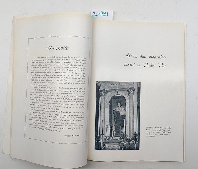 Cinquant'anni di sacerdozio di Padre Pio 1910 1960