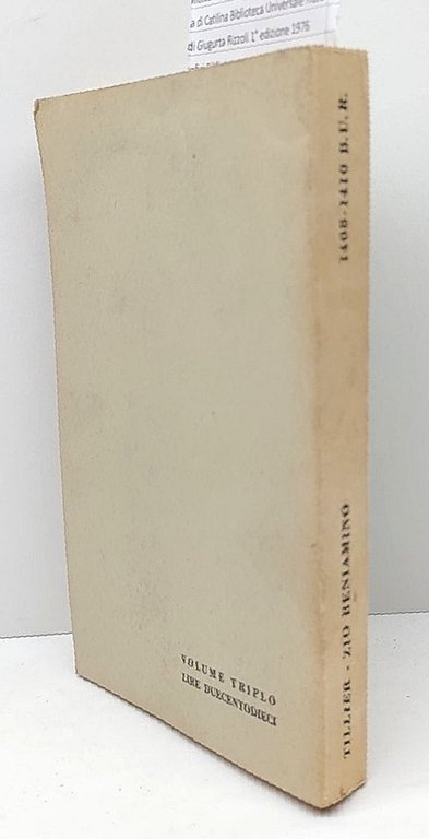 Claude Tillier Zio Beniamino Rizzoli 1959 1∞ ed.