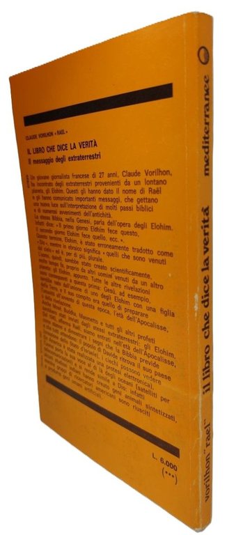Claude Vorilhon Rael Il libro che dice la verità Edizioni …