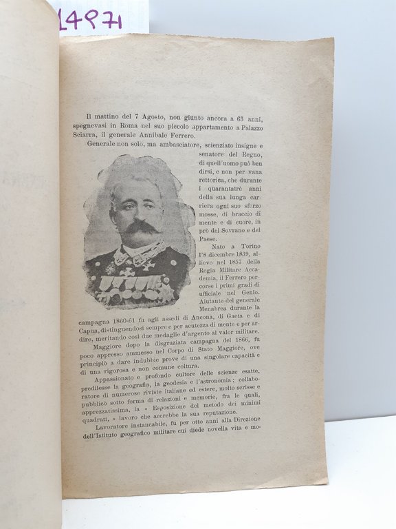Claudio di Sommariva Il generale Ferrero Firenze Ufficio della rassegna … | Immagine Gallery 2