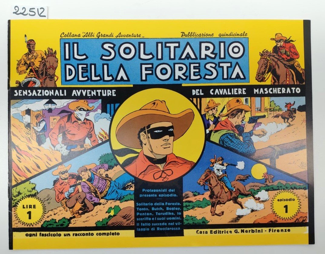 Collana Alpi Grandi avventure Il solitario della foresta Nerbini ristampa …