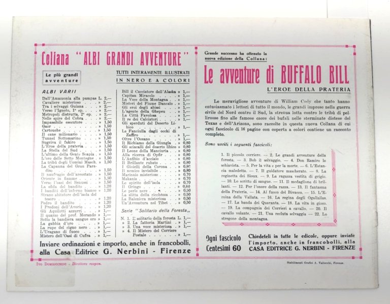 Collana Alpi Grandi avventure Il solitario della foresta Nerbini ristampa …