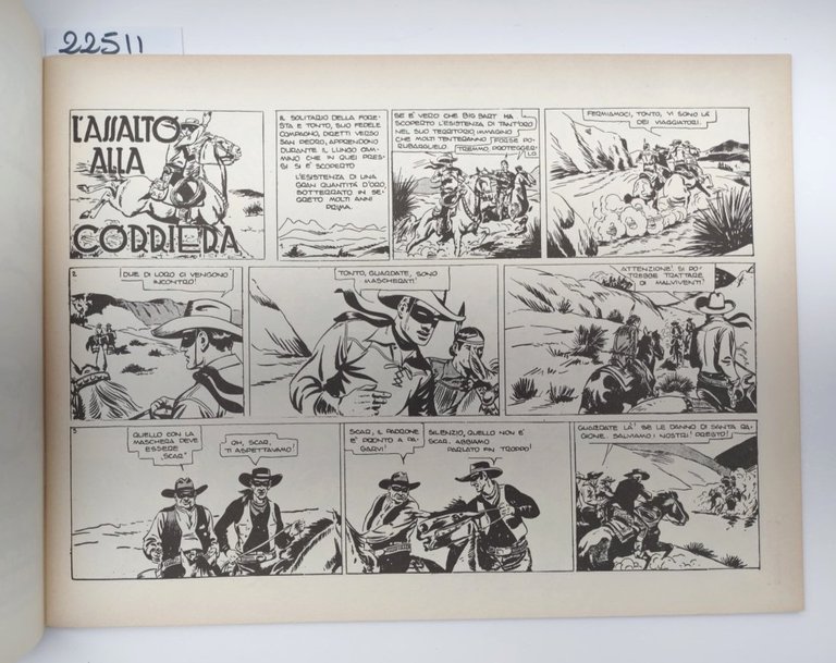 Collana Alpi Grandi avventure L'assalto alla corriera Nerbini ristampa anastatica