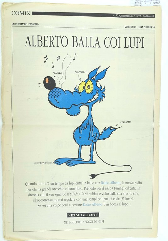 Comix il giornale dei fumetti il numero 30 26 settembre … | Immagine Gallery 2