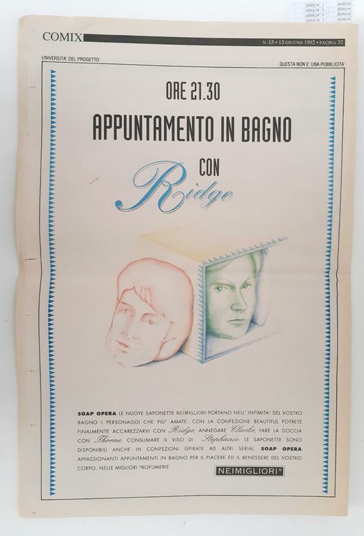 Comix Il Giornale dei fumetti numero 15 13 giugno 1992 … | Immagine Gallery 2