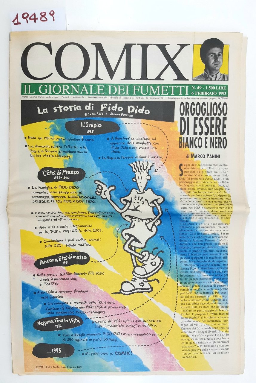 Comix il giornale dei fumetti numero 49 6 febbraio 1993 … | Immagine principale