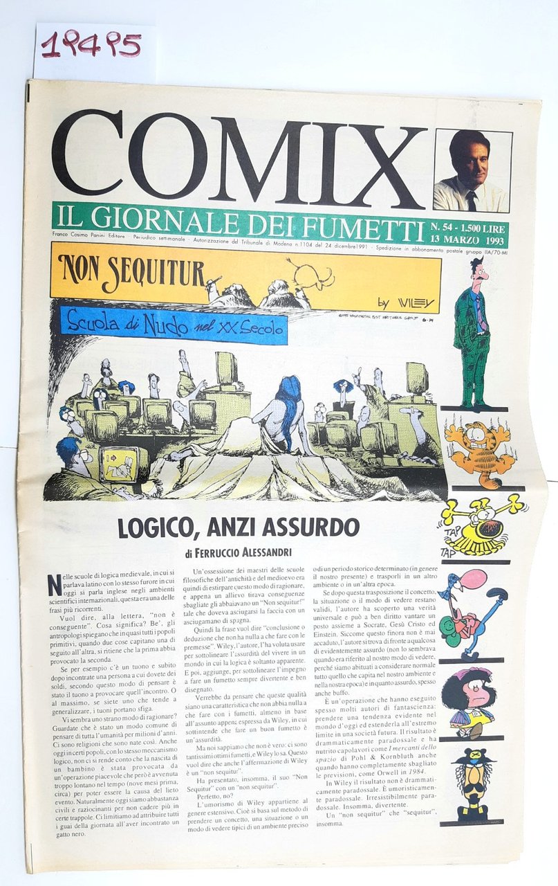 Comix il giornale dei fumetti numero 54 13 marzo 1993 … | Immagine principale