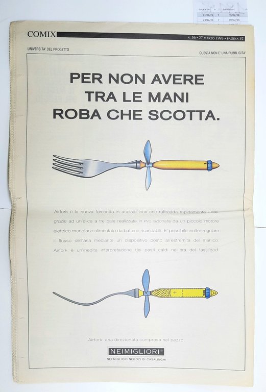Comix il giornale dei fumetti numero 56 27 marzo 1993 … | Immagine Gallery 2