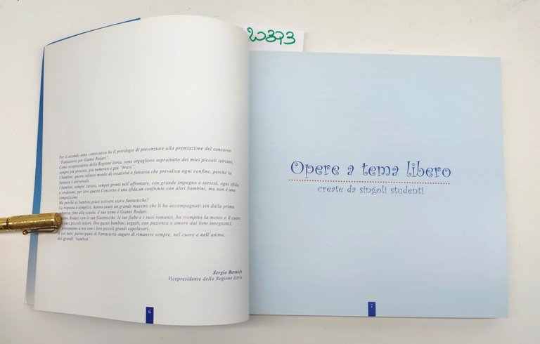 Concorso fantastorie per Gianni Rodari 2006