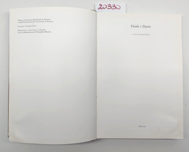 Corrado Gizzi Fussli e Dante Mazzotta 1985