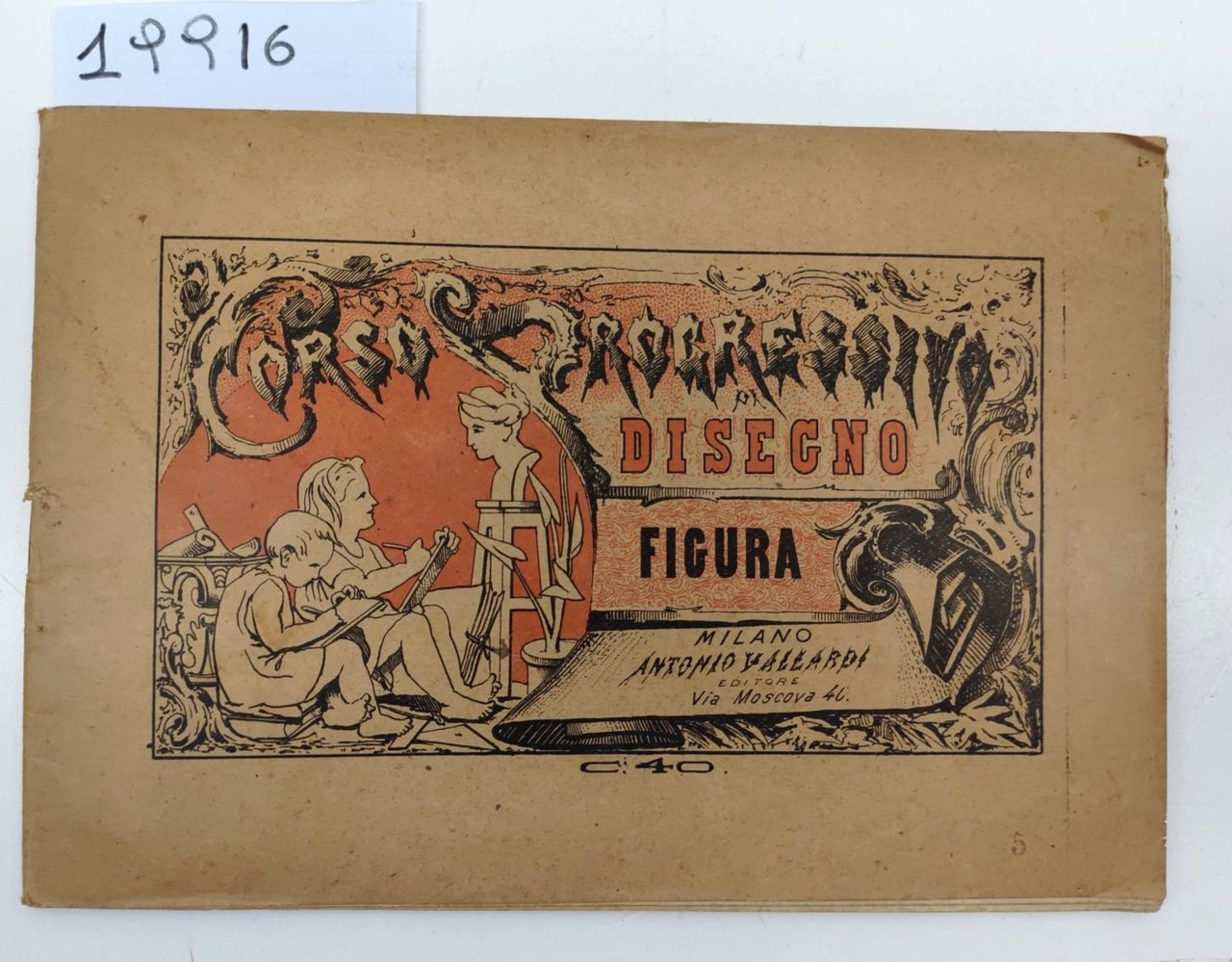 Corso progressivo disegno Figura numero 5 Vallardi corpo umano