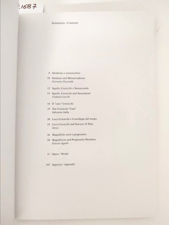 Crocicchi idealismo e metamorfosi Charta 2003 | Immagine Gallery 3