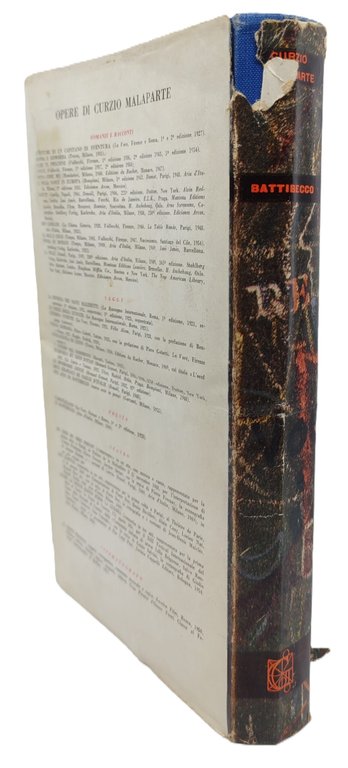 Curzio Malaparte Battibecco Garzanti 1955 2° edizione