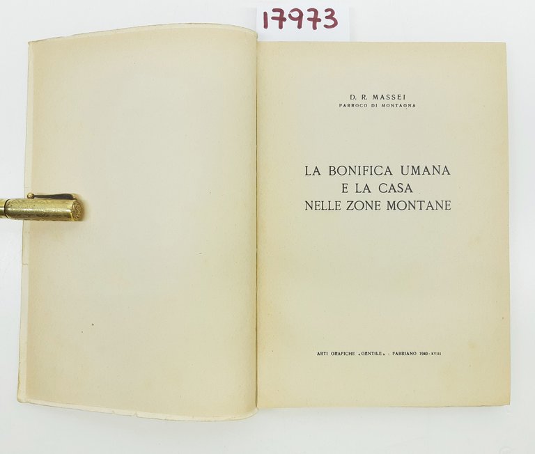 D. R. Massei La bonifica umana e la casa nelle … | Immagine Gallery 2