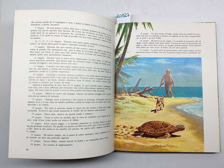 Daniel Defoe Robinson Crusoe Fabbri editore 1979
