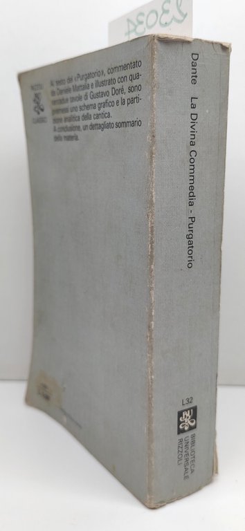 Dante Alighieri La Divina commedia Purgatorio BUR Rizzoli 2° edizione … | Immagine Gallery 2