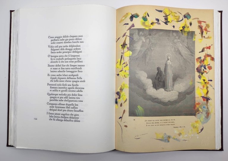 Dante Alighieri La Divina commedia Trec edizioni pregiate 1990