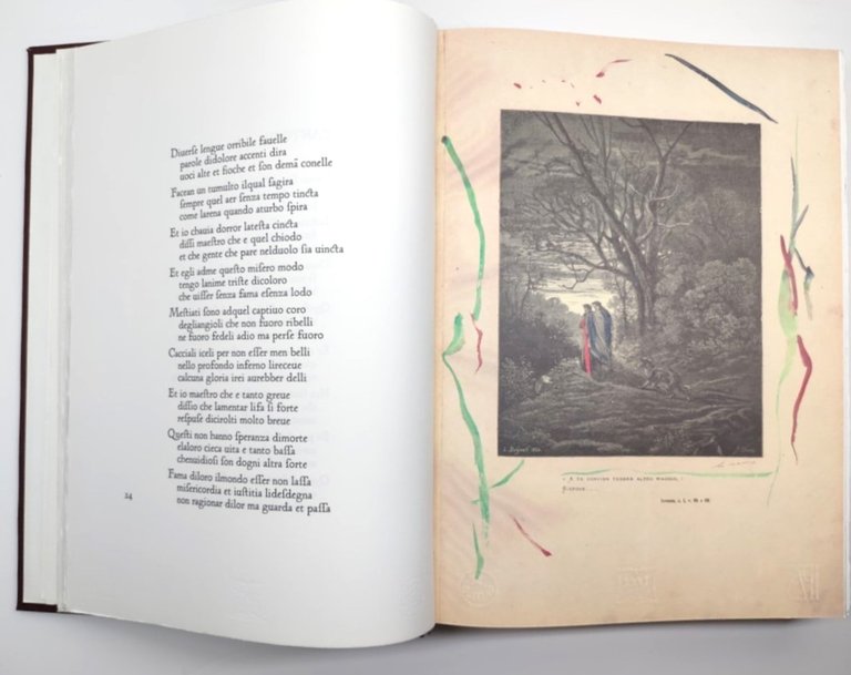 Dante Alighieri La Divina commedia Trec edizioni pregiate 1990