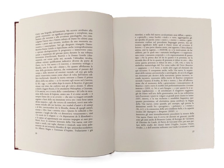 Dante Alighieri Vita Nova Trec edizioni pregiate 1984