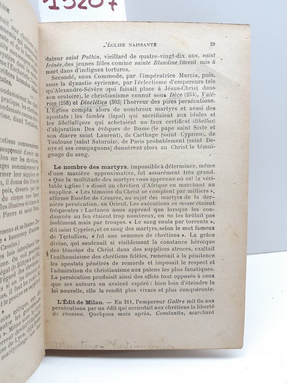 David & Loretta Histoire de l'Eglise Bloud 1917