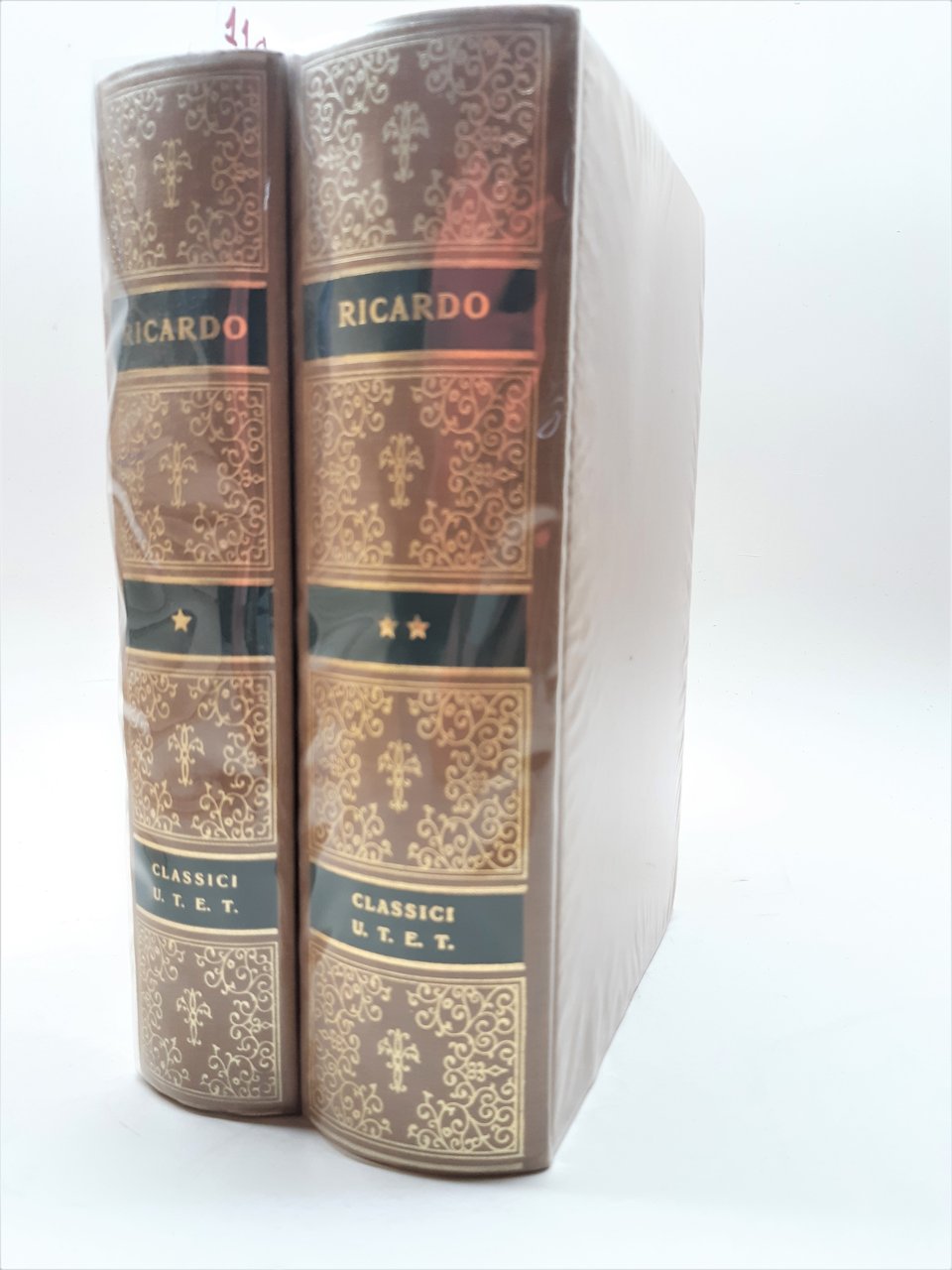 David Ricardo Opere UTET 1986 due volumi