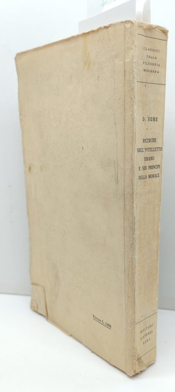 Davide Hume Ricerche sull'intelletto umano e sui principi della morale … | Immagine Gallery 2