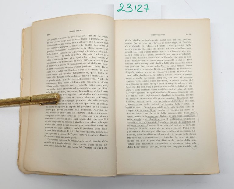 Davide Hume Ricerche sull'intelletto umano e sui principi della morale … | Immagine Gallery 5