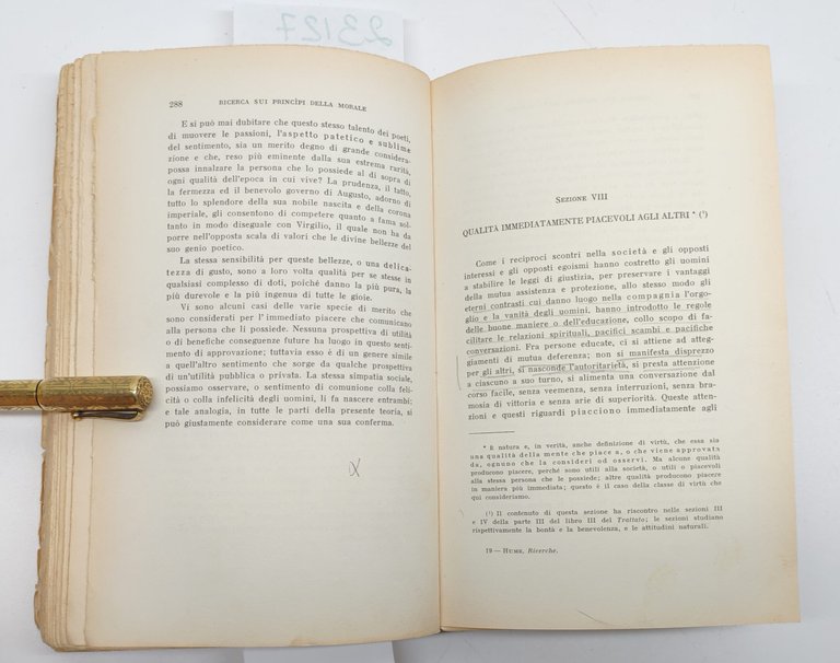 Davide Hume Ricerche sull'intelletto umano e sui principi della morale … | Immagine Gallery 8