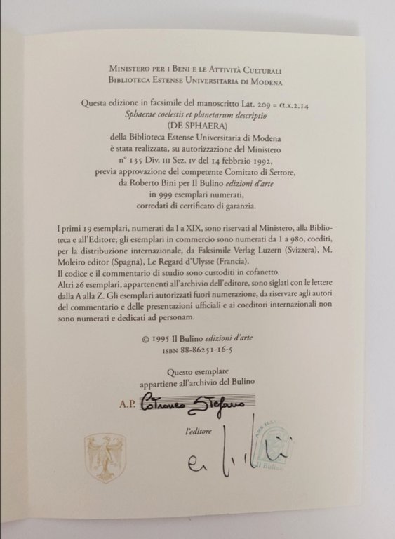 De Sphaera manoscritto a x.2.14 = lat 209 Biblioteca Estense …