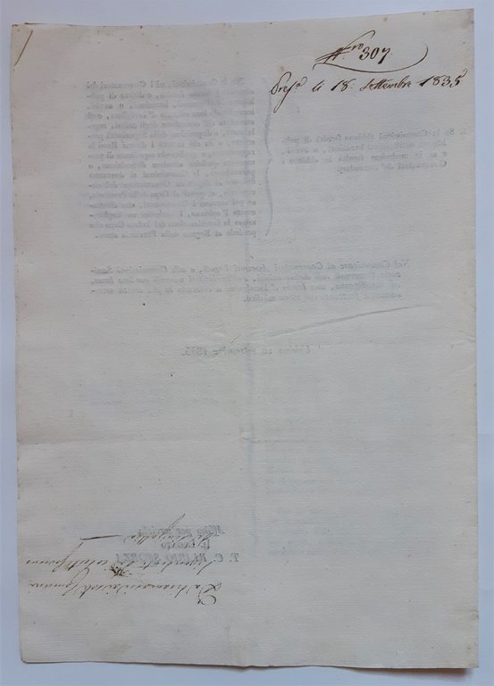Delegazione Urbino Giudice Commissioni sanitarie cause delitti minori 1835 | Immagine Gallery 5