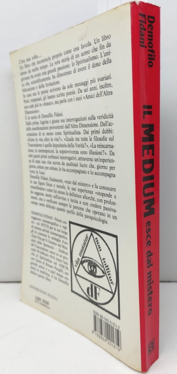Demofilo Fidani Il medium esce dal mistero Revendito 2° edizione …