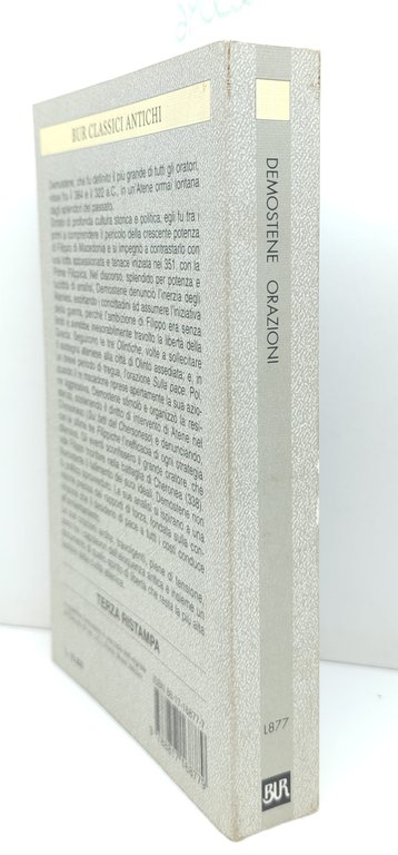 Demostene Orazioni BUR Rizzoli 3° edizione 1998 | Immagine Gallery 2