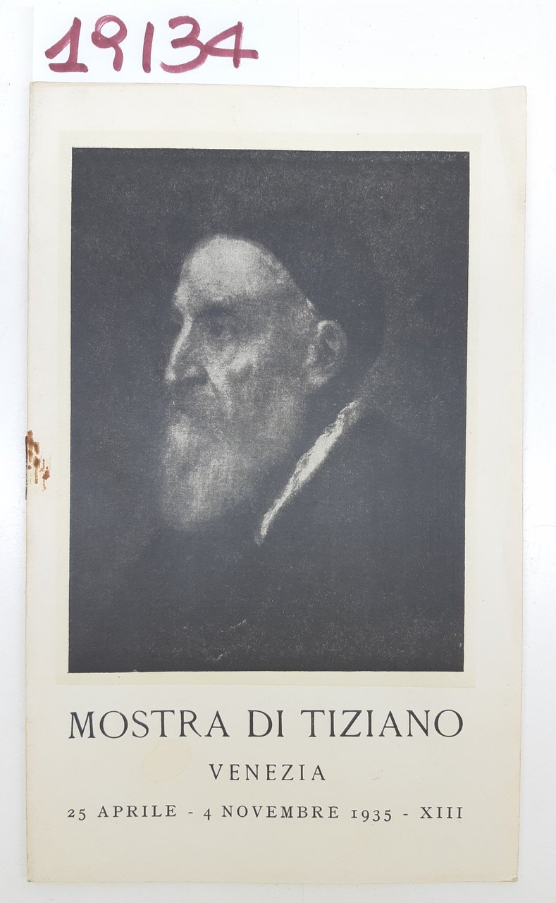 Depliant Mostra di Tiziano Venezia 25 Aprile - 4 novembre …