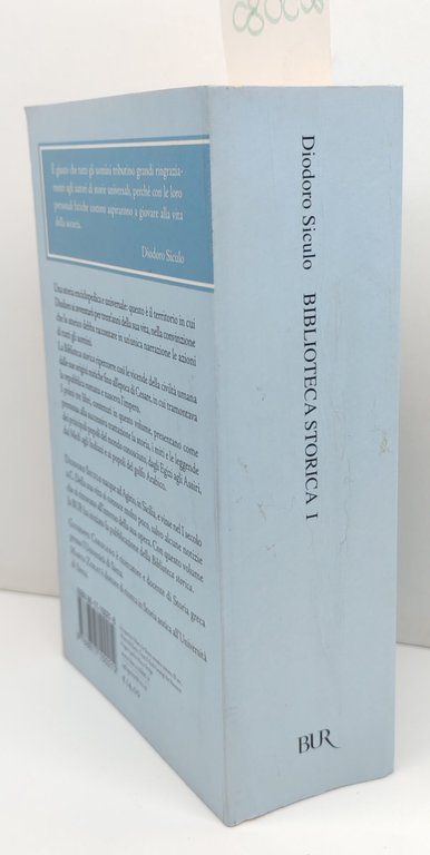 Diodoro Siculo Biblioteca storica 1° volume BUR Rizzoli 1° edizione … | Immagine Gallery 2