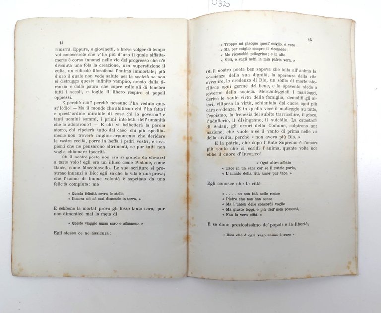 Discorso intorno Ippolito Pindemonte allievo del collegio S. Carlo in … | Immagine Gallery 4
