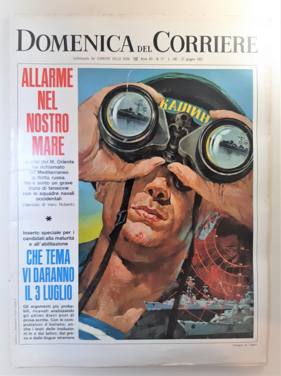 Domenica del Corriere numero 27 27 giugno 1967