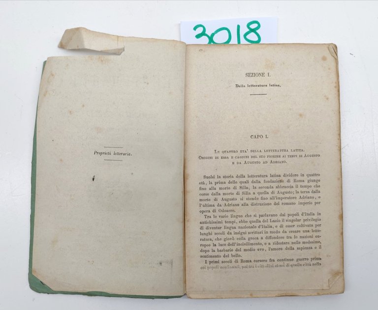 Domenico Capellina Nozioni elementari di letteratura parte III Notizie di … | Immagine Gallery 4