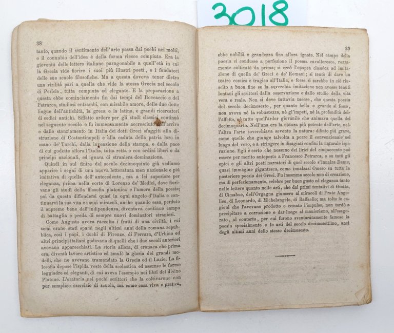 Domenico Capellina Nozioni elementari di letteratura parte III Notizie di … | Immagine Gallery 5
