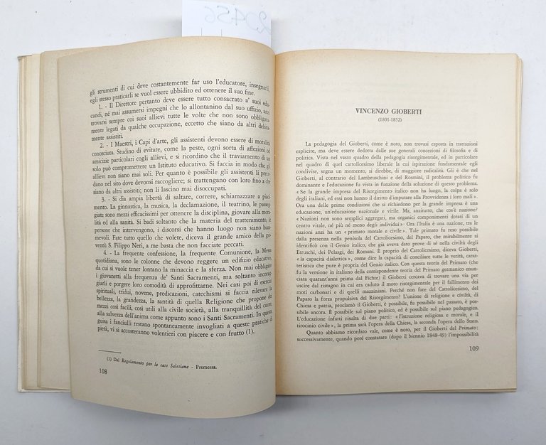 Domenico Omero Bianca Educazione e libertà Paravia 1959 2° ristampa